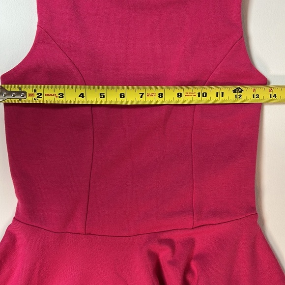 ASOS Pink Mini Skater Dress with Bow Women’s Size- 6 - Picture 7 of 12